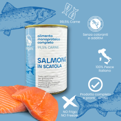 Casalinga Cotta per CANI (No Frigo) - Salmone 400gr