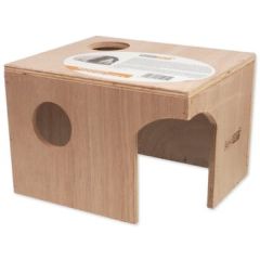 Casetta in legno per roditori 25cm