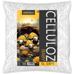 Celluloz Baby - Substrato Sterile in Cellulosa per Rettili Baby 5L