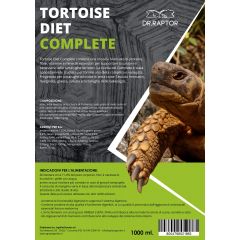 Dr.Raptor Tortoise Diet COMPLETE - Mangime completo per tartarughe di terra