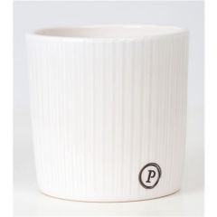 Vaso in ceramica 'Sophie' Bianco