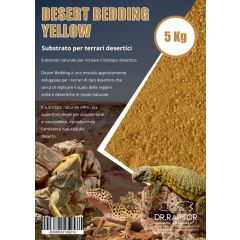 Dr.Raptor Desert Bedding Yellow - Substrato per terrari desertici