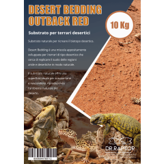 Dr.Raptor Desert Bedding Outback Red - Substrato per terrari desertici