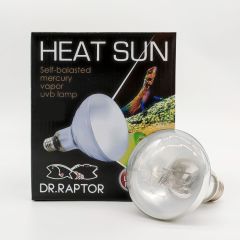 Dr.Raptor HeatSun 70w - Vapori di mercurio (Calore+UVB)