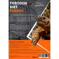 Dr.Raptor Tortoise Diet ENERGY - Mangime per tartarughe di terra debilitate