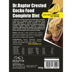Dr.Raptor Crested Gecko Food Complete Diet - Banana Cream
