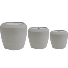 Fontana Santorini con LED - Fontana da giardino e terrazzo