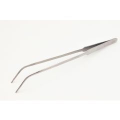 Pro pinsettes curved - Pinzette in acciaio inox per piante "punta curva" 27cm