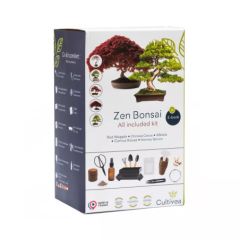 Kit Zen Bonsai Premium - Kit di Coltivazione di 6 Bonsai