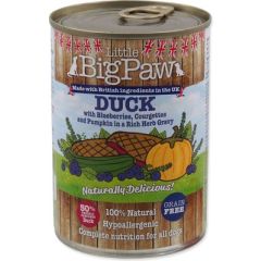 Little Big Paw Umido Cane - Anatra 390gr