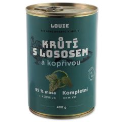 LOUIE Umido cane - Salmone, Tacchino e ortica