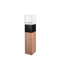 Mobile in rovere naturale per terrari 15x15x80cm