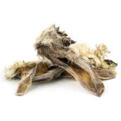 Orecchie di coniglio con pelo 100gr