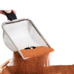 Paletta setaccio con manico ergonomico per terrari