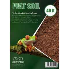 Dr.raptor Peat Soil 40 Lt. 4Kg - Torba Di Sfagno