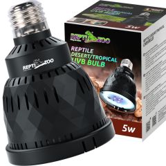 Repti-Zoo Desert & Tropical LED UVB - Lampada UVB 5.0/10.0 Regolabile 5W