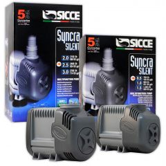 Sicce Pompe Syncra Silent - Pompe di ricircolo interne/esterne regolabili
