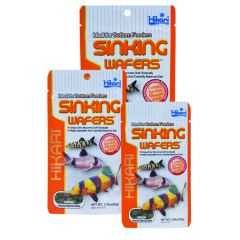 Hikari - Sinking Wafers - 50 gr - Mangime completo per CORYDORAS, BOTIA e pulitori da fondo