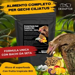 Dr.Raptor Crested Gecko Food Complete Diet - Tropical Fruits + Insects