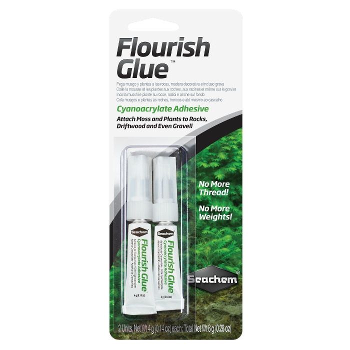 Seachem Flourish Glue - Colla per Piante 2 Tubetti da 4gr