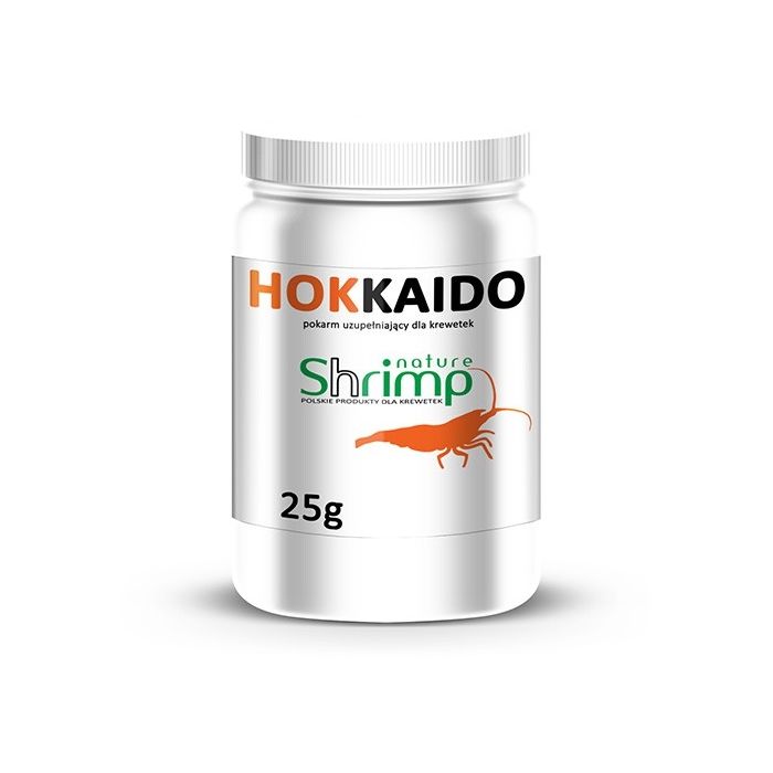 Shrimp Nature Hokkaido 25gr - Mangime ricco di vitamine e minerali per gamberetti