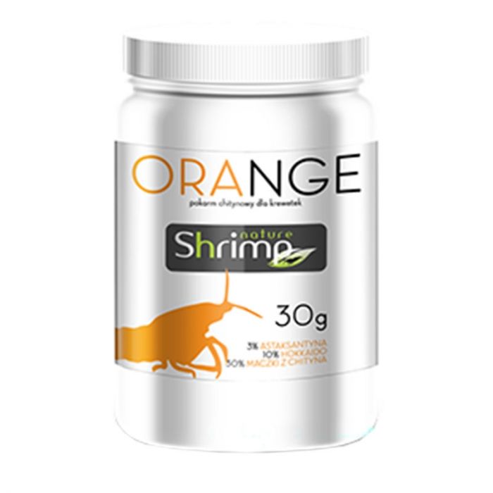 Shrimp Nature Orange (Chitin) 30gr - Mangime per favorire la muta nei gamberetti