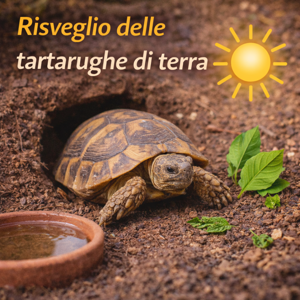 Risveglio delle Tartarughe di terra: 5 passi per un post-letargo sicuro