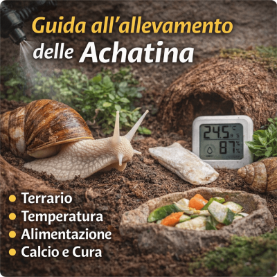 Achatina: guida completa all’allevamento delle lumache africane giganti