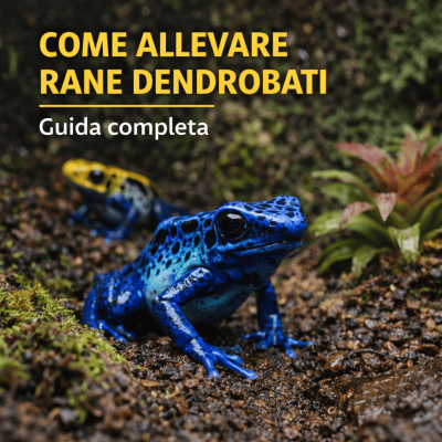 Come allevare rane dendrobates: la guida completa