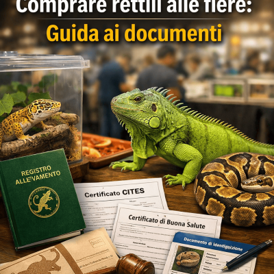 Comprare rettili alle fiere: Guida ai documenti 
